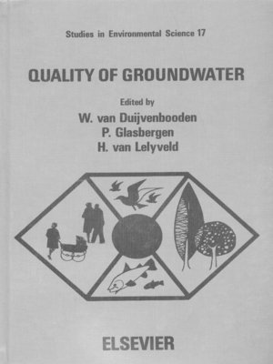 cover image of Quality of Groundwater